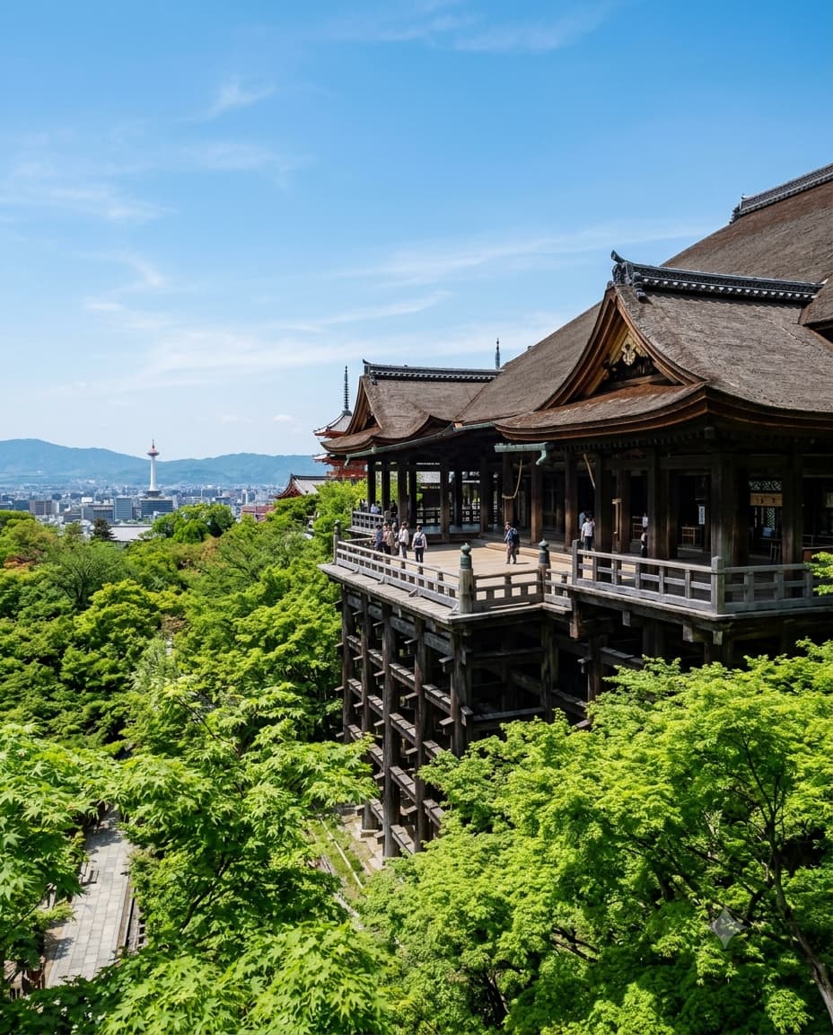 Kiyomizu-dera & Higashiyama Lanes Walk