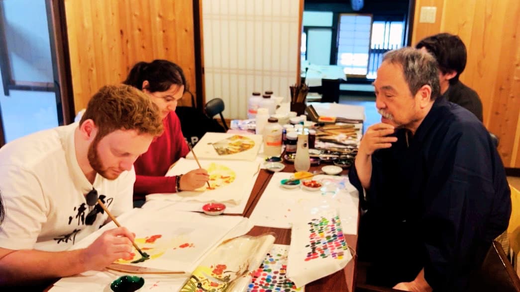 Authentic Yuzen Dyeing Experience in a Traditional Kyoto Machiya